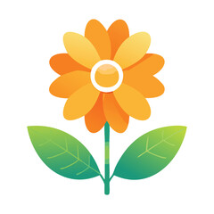 Flower Hand Draw by Kid Cute lovely