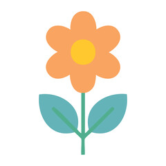Flower Hand Draw by Kid Cute lovely