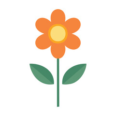 Flower Hand Draw by Kid Cute lovely