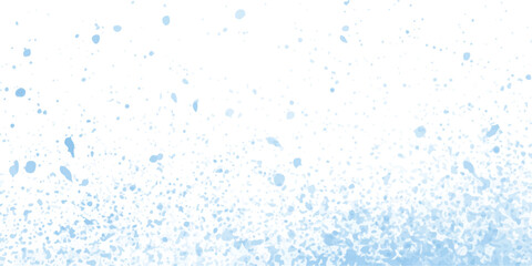 Blue particles exploding, white background,Colorful abstract watercolor texture with splashes and spatters.Terrazzo stone mosaic texture. quartz surface for bathroom or kitchen countertop.
