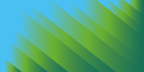 Green Blue Abstract Background Soft Waves. Gradient Fluid Wave Banner Template Design. Gradient transitions to blend the hues seamlessly. Stripes lines gradient color with shine light textured .