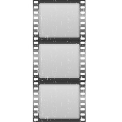 Obraz premium Countdown film png. Vintage movie reel frame with retro timer and old cinema countdown animation. Vector screen overlay for cinematography design, projector intro, or filmstrip background.