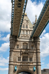 The Horizontal Walkways of the Tower Bridge, London