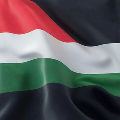 United Arab Emirates flag waving fabric texture symbol of freedom national pride patriotic colors red green