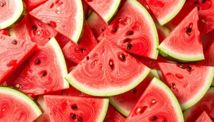 Juicy Watermelon Slices Background