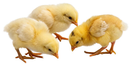 Fototapeta premium chick , isolated transparent background
