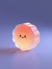 High-quality 3D illustration of Mid-Autumn Festival mooncake theme
