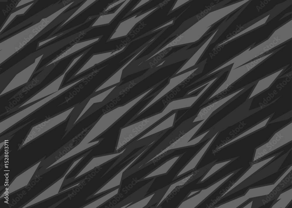 Aufkleber Abstract background with seamless sharp and slash line pattern. Raw scratch pattern