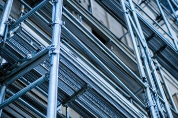 Ultra Quality Image of Scaffolding Metal Construction