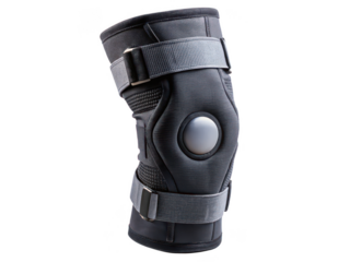 knee brace png orthopedic support brace png joint stabilizer device png medical knee protector png sports recovery accessory png compression knee wrap png transparent background image