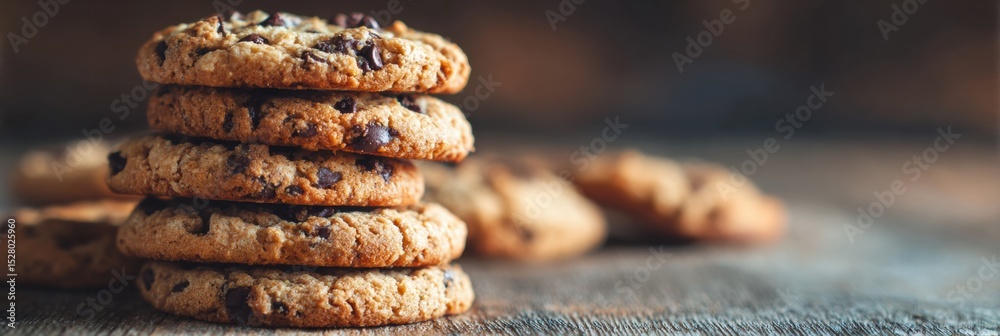 Aufkleber Cookie Consent Pop-Up Window Displayed Over Blurred Website Interface With a Focus on User Data Privacy