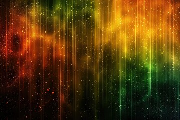 Vertical Grainy Gradient Dark Background Yellow Green Orange Glowing Noise Texture Mobile Bannerhigh Detail, 8K