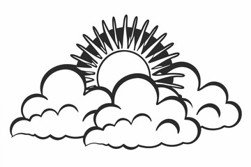 sun and clouds
