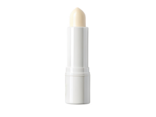lip balm white background cosmetic stick for moisturizing lips natural beauty care portable lip treatment tube transparent background image