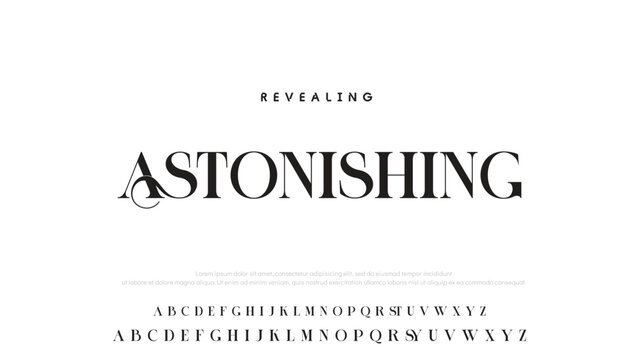 Luxury alphabet letters font and number. Typography elegant wedding classic lettering serif fonts decorative vintage retro concept. vector illustration