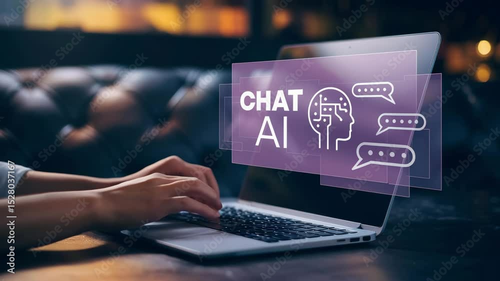 Poster Explore the capabilities of a Chat Bot powered by Artificial Intelligence technology for seamless human interaction and efficient problem-solving in various applications.