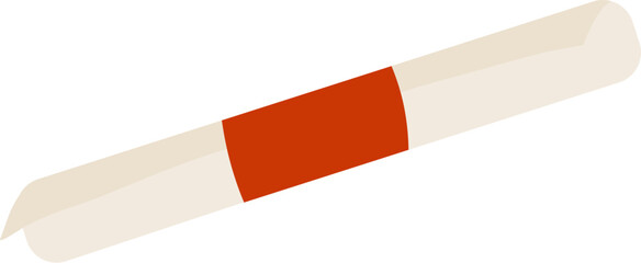 Graduation Celebration Element Vector Illustration