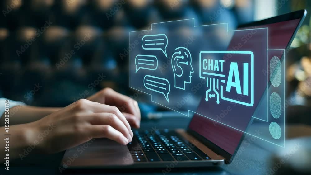 Poster Explore the capabilities of a Chat Bot powered by Artificial Intelligence technology for seamless human interaction and efficient problem-solving in various applications.
