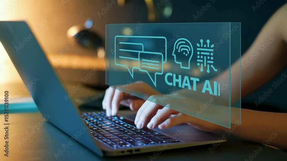 Poster Explore the capabilities of a Chat Bot powered by Artificial Intelligence technology for seamless human interaction and efficient problem-solving in various applications.