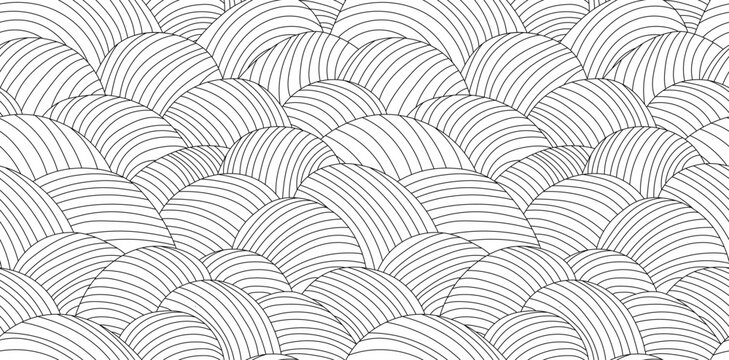 Seamless vineyard field pattern and farm texture. Wine background with agriculture elements for wheat and rice. Organic vine illustration for menu or label, vintage vector illustration.