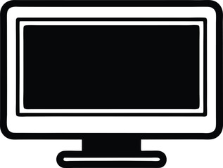 monitor vector illustration