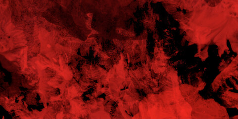 Abstract Beautiful luxury dark red and black grunge watercolor background. Red grunge wall texture winter love scratch the old wall vintage .Old vintage retro dark red concrete background .	