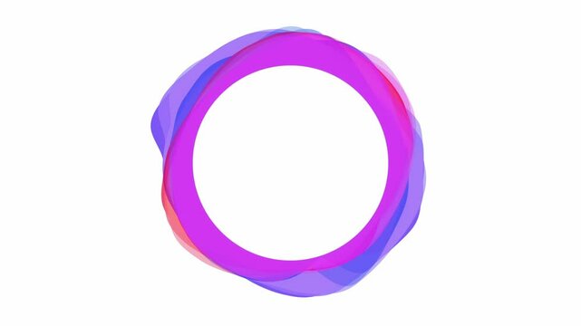 Futuristic colorful AI assistant app logo screen background, smart personal artificial intelligence computer concept, abstract neural network smartphone innovation, machine learning technology motion