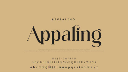 Beauty Luxury font alphabet logo. Typography beautiful fashion elegant classic letters serif italic fonts decorative wedding vintage font. vector illustration.