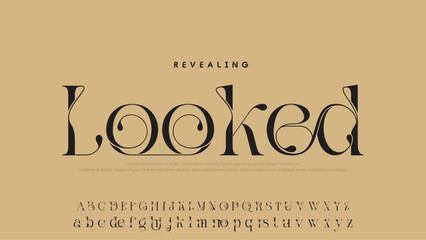 Beauty Luxury font alphabet logo. Typography beautiful fashion elegant classic letters serif italic fonts decorative wedding vintage font. vector illustration.