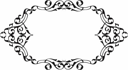 Nice swirll greeting art vint...