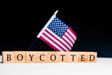 United States Concept Block Letters