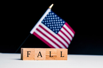 United States Concept Block Letters