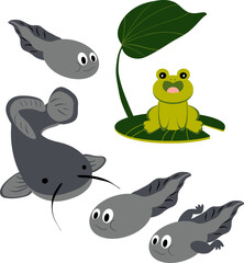 Obraz premium a pond creature