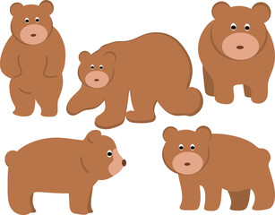 set of bears