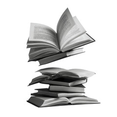 Flying Books A Monochromatic Study of Knowledge and Literature