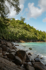 river in the mountains