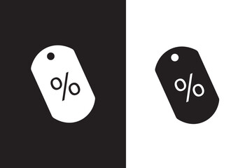 Set of discount coupon or shopping tag. Label with percentage, discount offer tag symbol.  friday discount, sale label. Sale price tag with discount offer. Vector