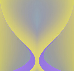 Dimensional background lilac and yelow graphic design