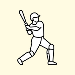 Obraz premium Baseball player swinging bat in dynamic motion representing MLB - Legendary Moments 