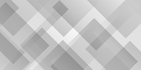 White abstract background template design. Modern Vector white square and triangle line background. Abstract gradient space banner design with Geometric background technology concept.	
