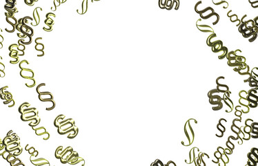 Symbol of Law and Justice 3d