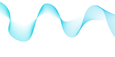 Abstract blend wave lines and technology background. Background lines wave abstract stripe design. White background, mesh abstract, vector gradient line soft blend.	
