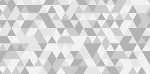 Seamless geometric pattern square shapes low polygon backdrop background. Abstract geometric wall tile and metal cube background triangle wallpaper. Gray and white polygonal background.	
