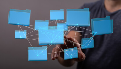 Secure cloud storage and data sharing.  Efficient file management.