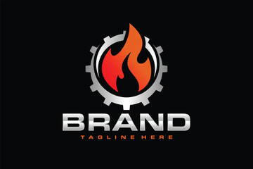 fire gear circle logo