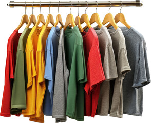 Fototapeta premium clothes on hangers