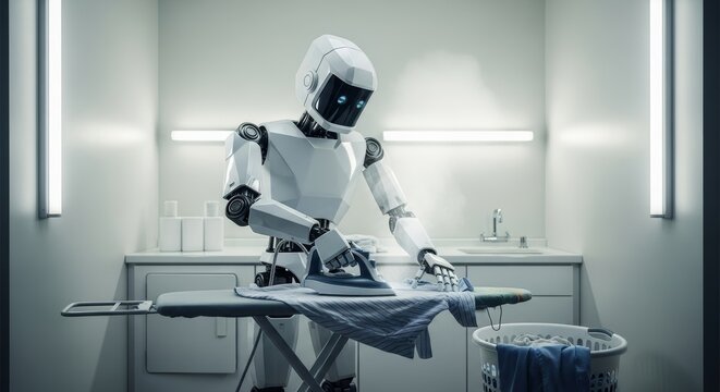 robot maid - Powered by Adobe