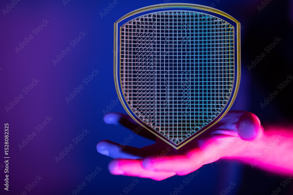Aufkleber Secure your data with robust cybersecurity.  Protect your information with advanced technology.