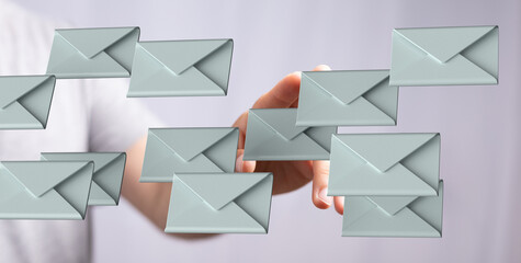 Efficient email management.  Tips for handling a large inbox.  Digital organization.