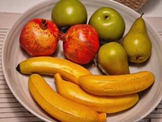 Decorative Artificial Fruit Bowl